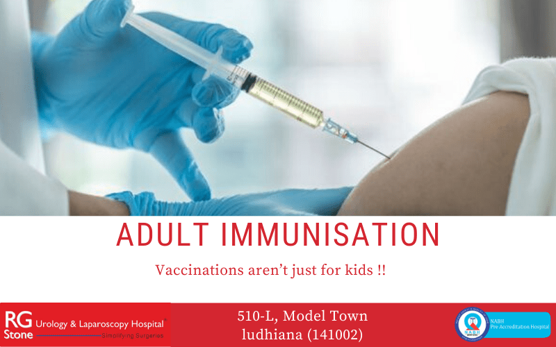 Adult immunization – Vaccinations aren’t just for kids